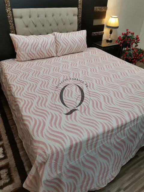 QF-2093: 3 Piece Cotton Bed Sheet