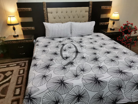 QF-2101: 3 Piece Cotton Bed Sheet