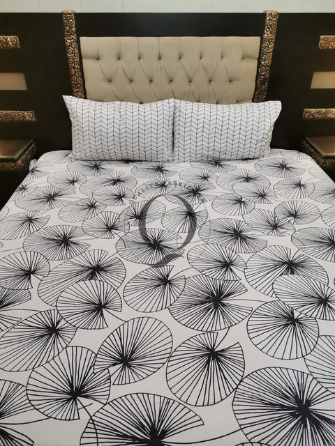 QF-2101: 3 Piece Cotton Bed Sheet
