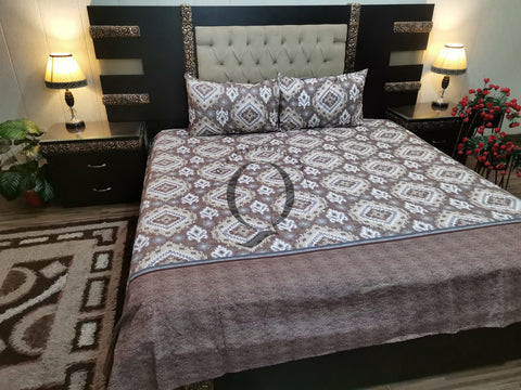 QF-2105: 3 Piece Cotton Bed Sheet