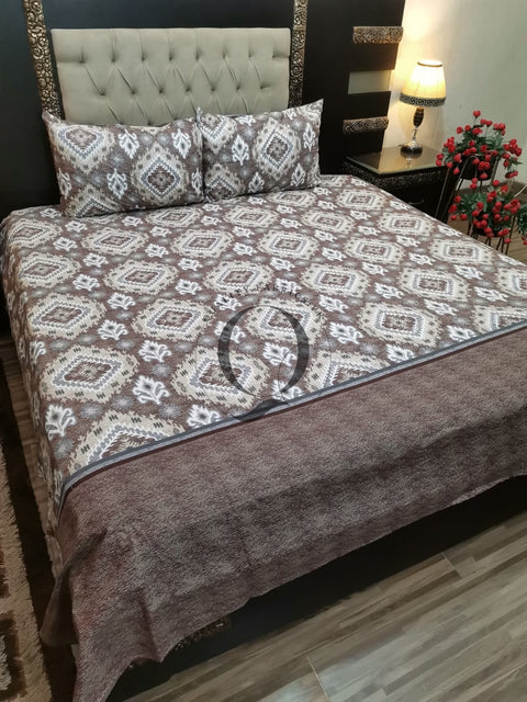 QF-2105: 3 Piece Cotton Bed Sheet