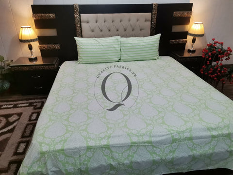 QF-2111: 3 Piece Cotton Bed Sheet