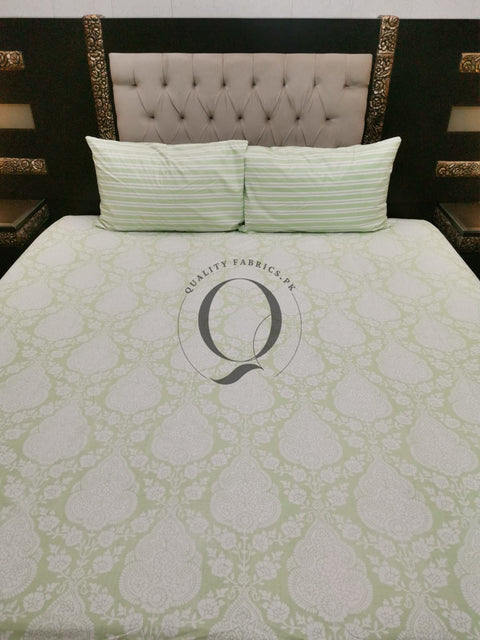QF-2111: 3 Piece Cotton Bed Sheet