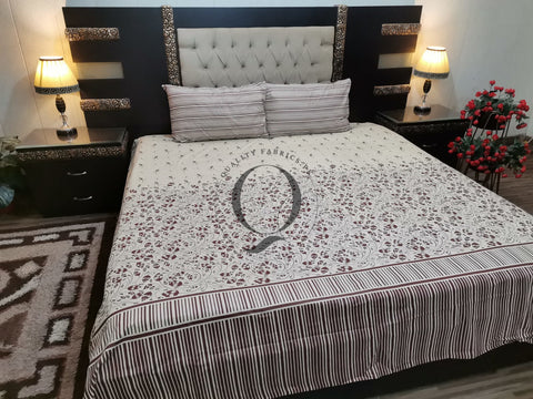 QF-2115: 3 Piece Cotton Bed Sheet