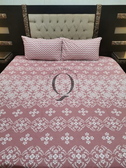 QF-2116: 3 Piece Cotton Bed Sheet