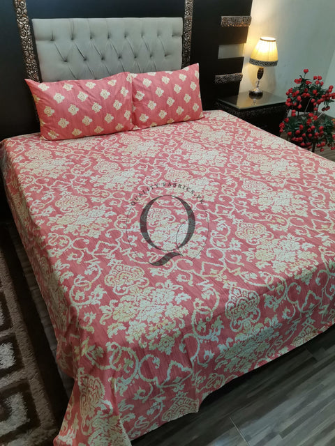 QF-2125: 3 Piece Cotton Bed Sheet