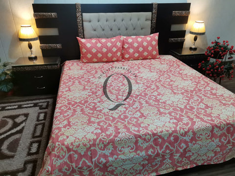 QF-2125: 3 Piece Cotton Bed Sheet