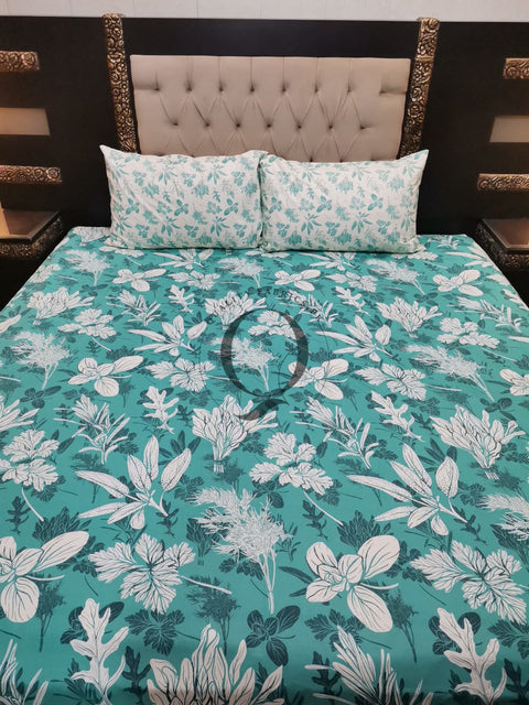 QF-2136: 3 Piece Cotton Bed Sheet