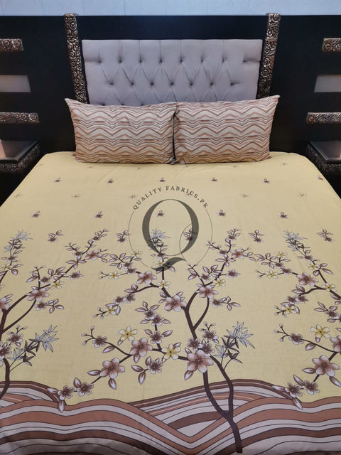 QF-2139: 3 Piece Cotton Bed Sheet