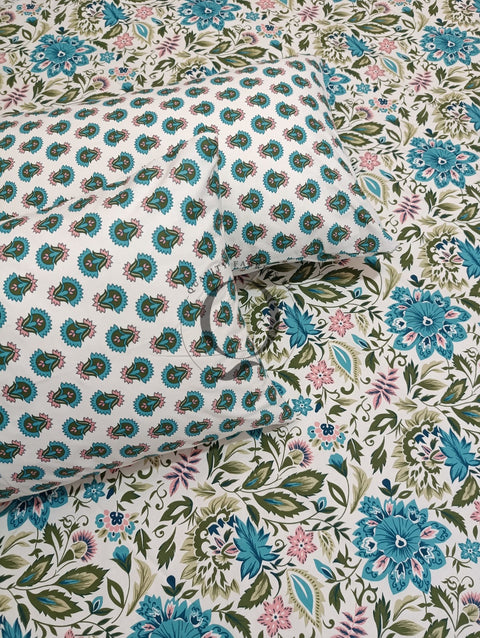 QF-2140: 3 Piece Cotton Bed Sheet