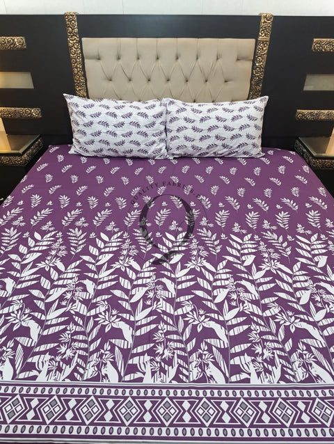 QF-2142: 3 Piece Cotton Bed Sheet