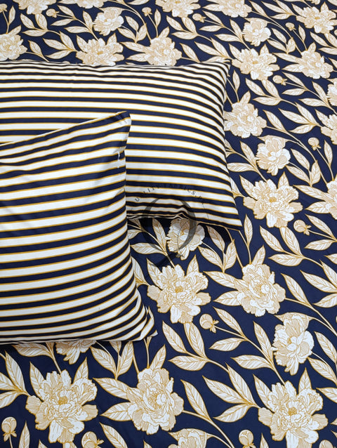QF-2146: 3 Piece Cotton Bed Sheet