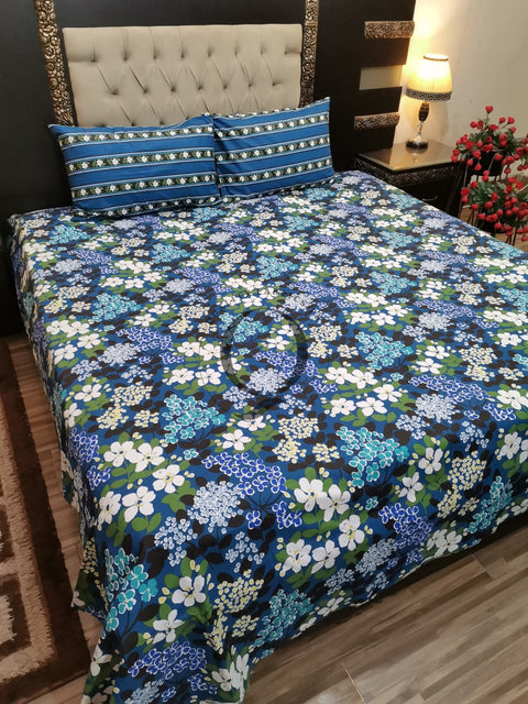 QF-2148: 3 Piece Cotton Bed Sheet