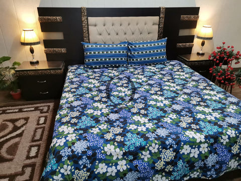 QF-2148: 3 Piece Cotton Bed Sheet