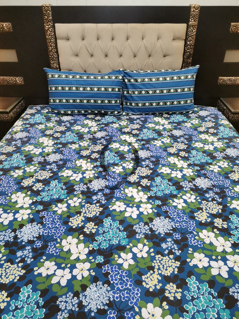 QF-2148: 3 Piece Cotton Bed Sheet