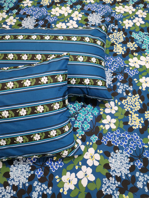 QF-2148: 3 Piece Cotton Bed Sheet