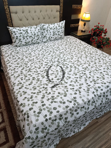QF-2152: 3 Piece Cotton Bed Sheet