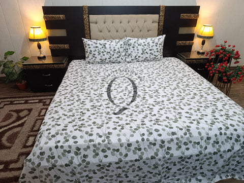 QF-2152: 3 Piece Cotton Bed Sheet