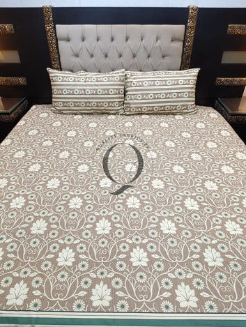 QF-2154 3 Piece Cotton Bed Sheet
