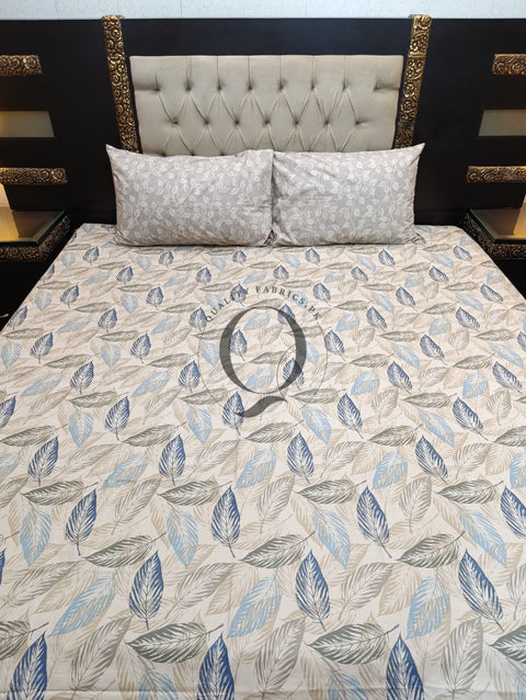 QF-2165: 3 Piece Cotton Bed Sheet