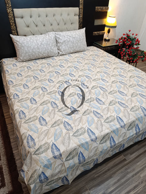 QF-2165: 3 Piece Cotton Bed Sheet