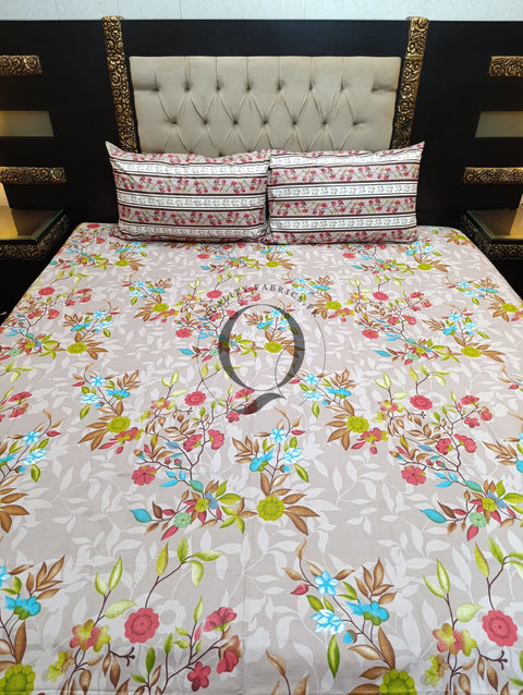 QF-2171: 3 Piece Cotton Bed Sheet