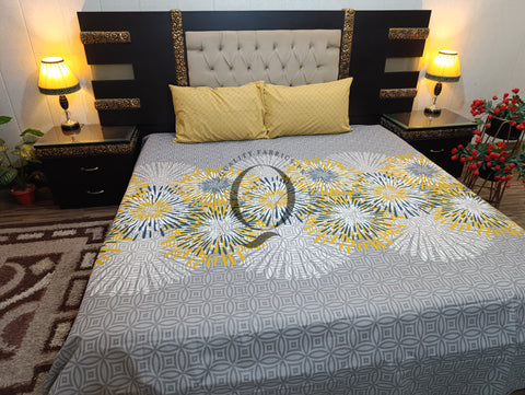 QF-2174: 3 Piece Cotton Bed Sheet