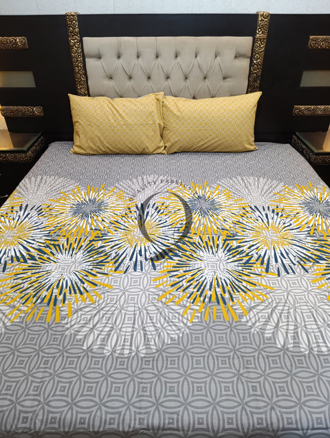 QF-2174: 3 Piece Cotton Bed Sheet