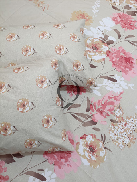 QF-2177: 3 Piece Cotton Bed Sheet