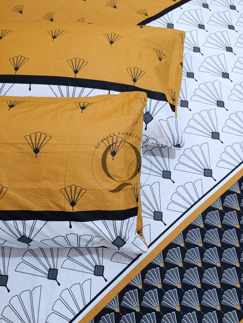 QF-2181: 3 Piece Cotton Bed Sheet