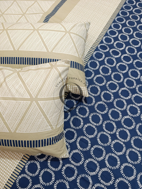 QF-2183: 3 Piece Cotton Bed Sheet