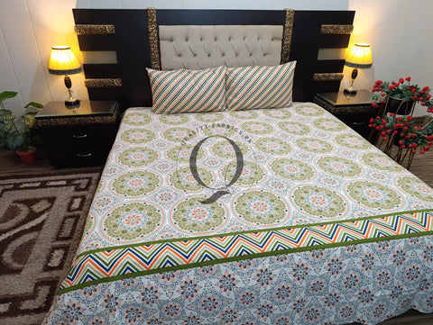 QF-2190: 3 Piece Cotton Bed Sheet