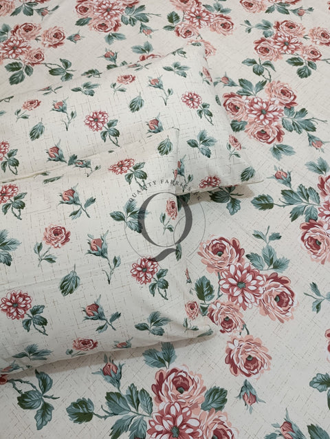 QF-2191: 3 Piece Cotton Bed Sheet