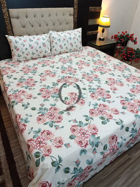 QF-2191: 3 Piece Cotton Bed Sheet