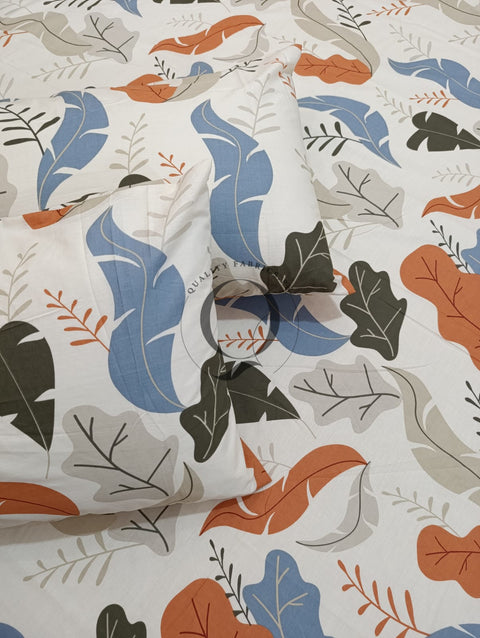 QF-2192: 3 Piece Cotton Bed Sheet