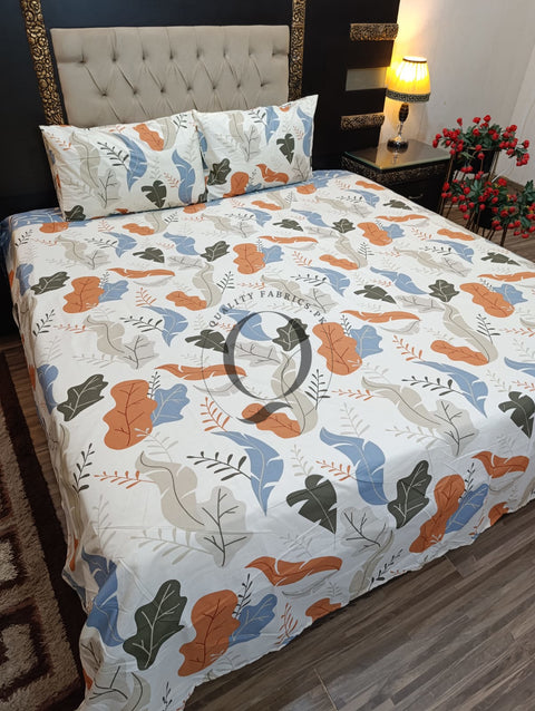 QF-2192: 3 Piece Cotton Bed Sheet