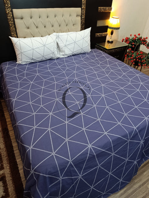 QF-2193: 3 Piece Cotton Bed Sheet