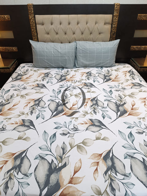 QF-2194: 3 Piece Cotton Bed Sheet