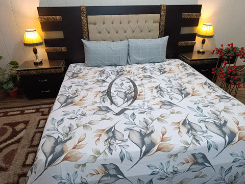 QF-2194: 3 Piece Cotton Bed Sheet