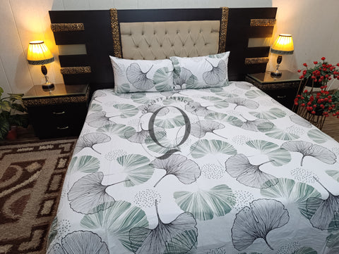 QF-2196: 3 Piece Cotton Bed Sheet