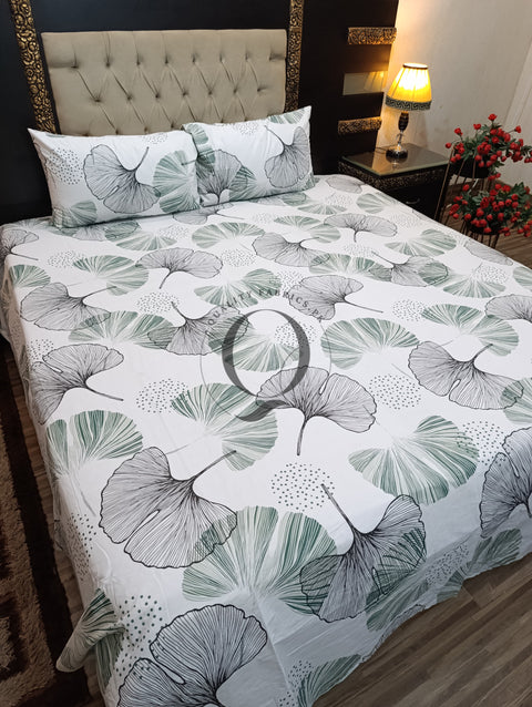 QF-2196: 3 Piece Cotton Bed Sheet