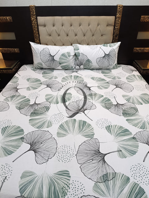 QF-2196: 3 Piece Cotton Bed Sheet