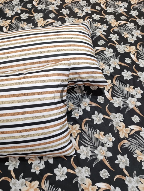 QF-2197: 3 Piece Cotton Bed Sheet