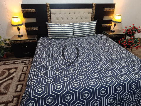 QF-2199: 3 Piece Cotton Bed Sheet