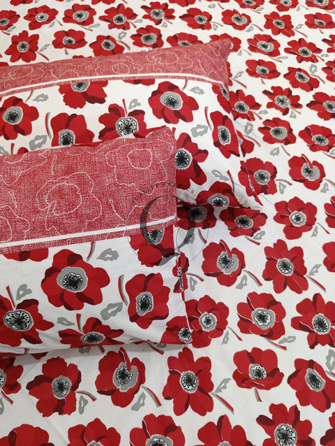 QF-2205: 3 Piece Cotton Bed Sheet
