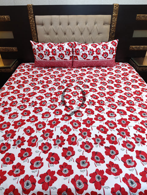 QF-2205: 3 Piece Cotton Bed Sheet