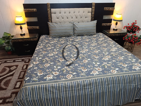 QF-2206: 3 Piece Cotton Bed Sheet