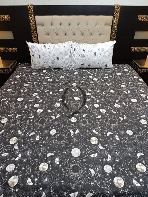 QF-2208: 3 Piece Cotton Bed Sheet