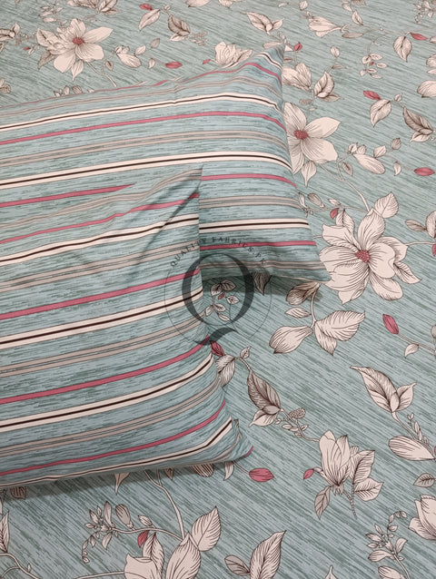 QF-2209: 3 Piece Cotton Bed Sheet