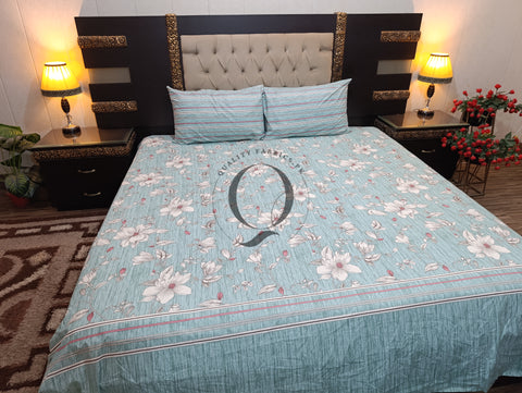 QF-2209: 3 Piece Cotton Bed Sheet
